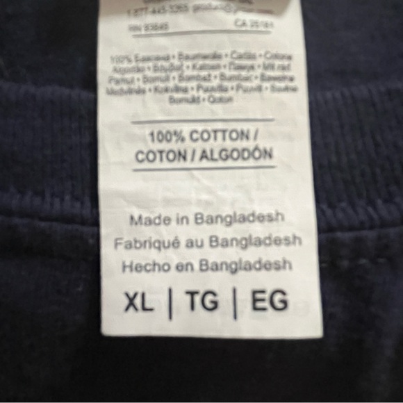 Graphic Tee Live Laugh Love Soft Style Ring Spun Woman’s Tee XL - Picture 5 of 5